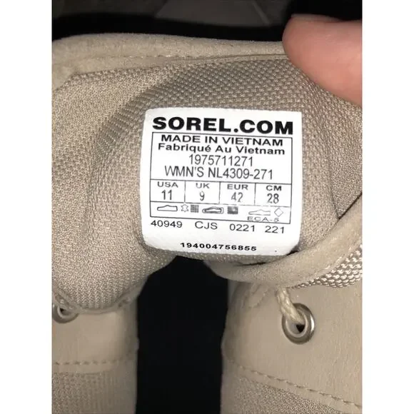 Sorel Caribou OTM Waterproof Lace-up Boots Size 11 - Picture 6 of 7